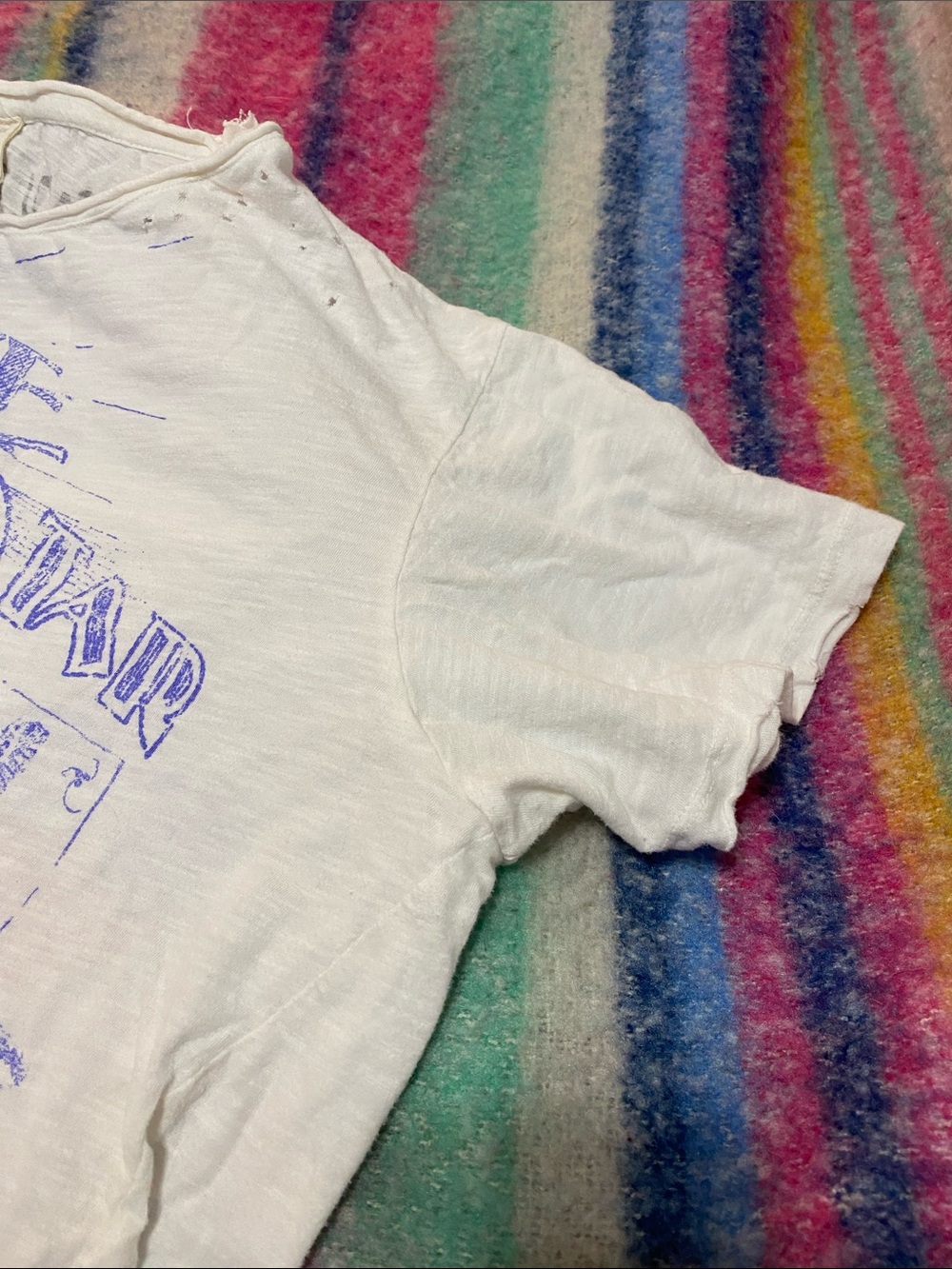 Magnolia Pearl White Willie Nelson Graphic Short Sleeve Tee - Picture 5 of 8